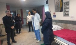 تداوم بازدیدهای شبانه رئیس دانشگاه علوم پزشکی گیلان