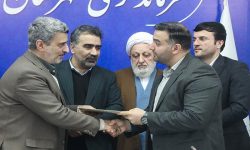 آیین تکریم و معارفه دادستان عمومی و انقلاب شهرستان آستارا