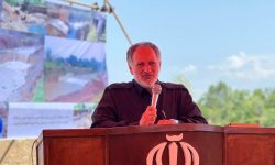 بازرس کل گیلان در آیین افتتاح پروژه ساماندهی و تثبیت بستر رودخانه گشت‌رودخان؛ آقایی: پروژه گشت‌رودخان روایتی از شکست تحریم‌ها با مدیریت جهادی است
